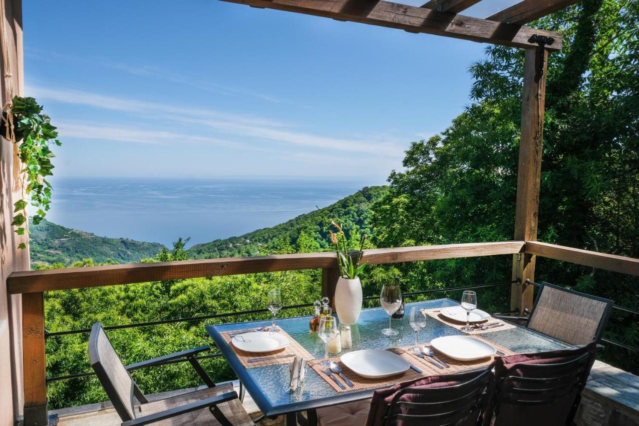 A Dream Deferred Villa Pelion คิสซอส ภายนอก รูปภาพ