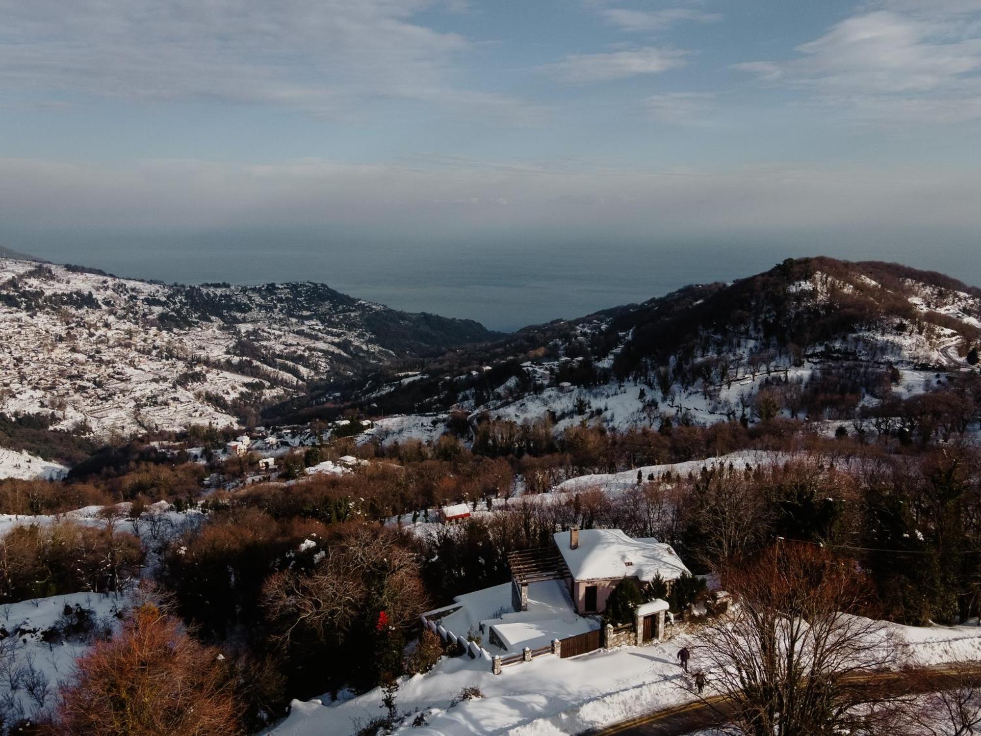 A Dream Deferred Villa Pelion คิสซอส ภายนอก รูปภาพ
